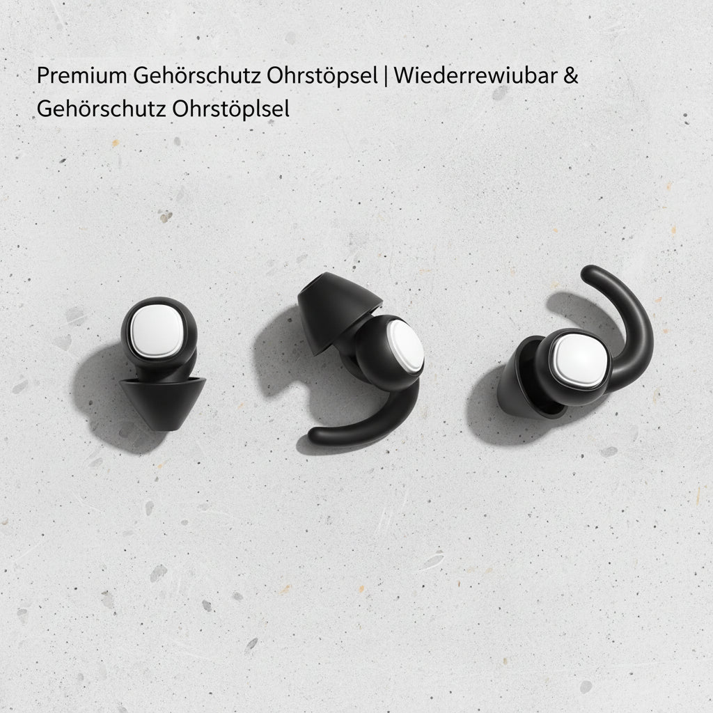 Premium Gehörschutz Ohrstöpsel | Wiederverwendbar - Generated Image 63