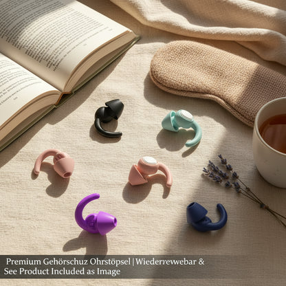 Premium Gehörschutz Ohrstöpsel | Wiederverwendbar - Generated Image 65