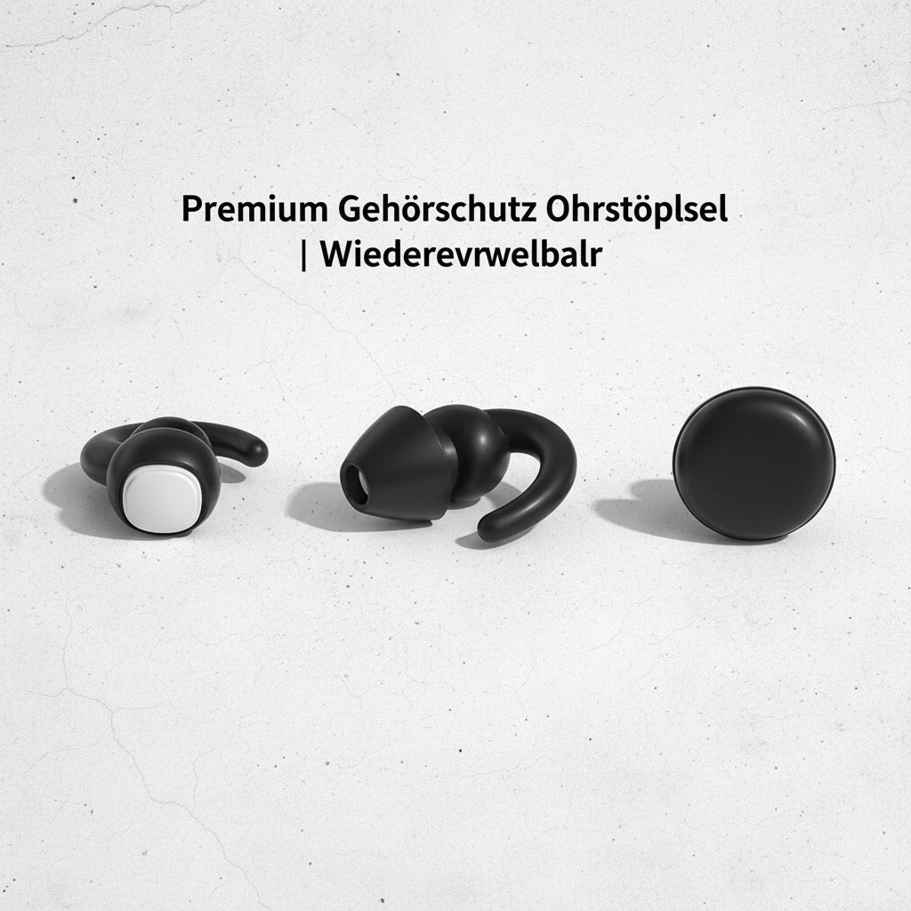 Premium Gehörschutz Ohrstöpsel | Wiederverwendbar - Generated Image 9