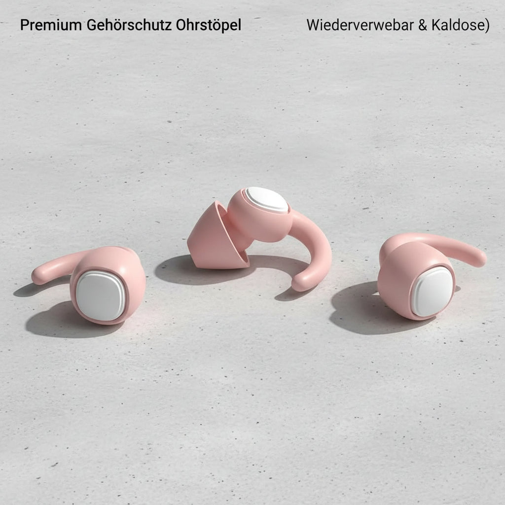 Premium Gehörschutz Ohrstöpsel | Wiederverwendbar - Generated Image 3