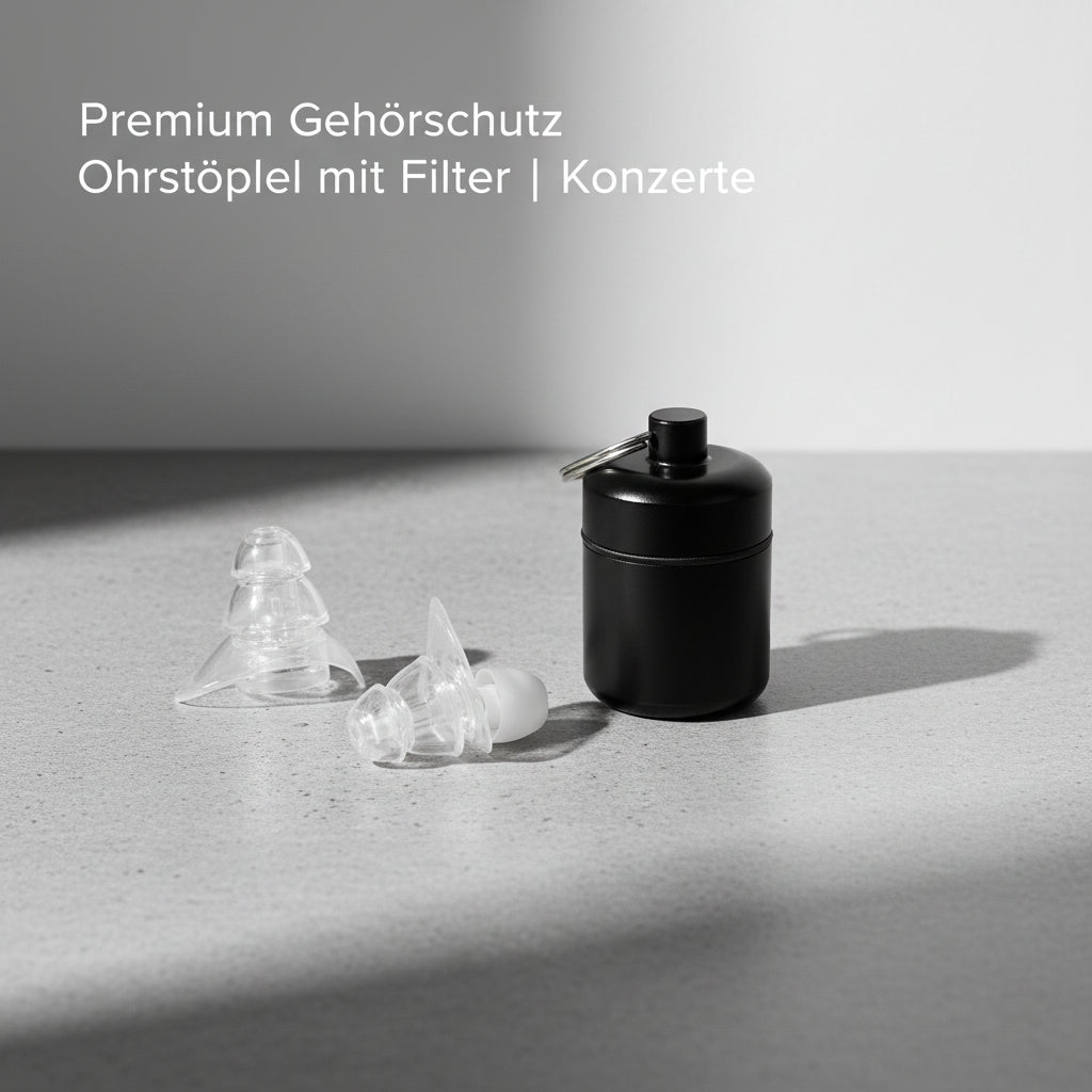 Premium Gehörschutz Ohrstöpsel mit Filter | Konzerte - Generated Image 4