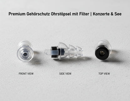 Premium Gehörschutz Ohrstöpsel mit Filter | Konzerte - Generated Image 15