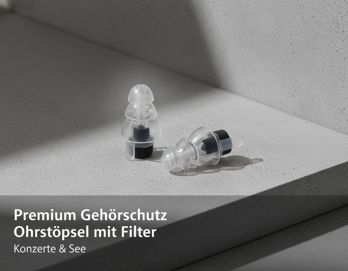 Premium Gehörschutz Ohrstöpsel mit Filter | Konzerte - Generated Image 16