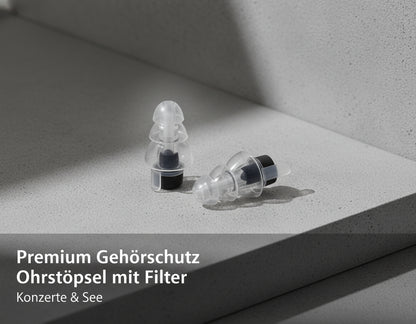 Premium Gehörschutz Ohrstöpsel mit Filter | Konzerte - Generated Image 16