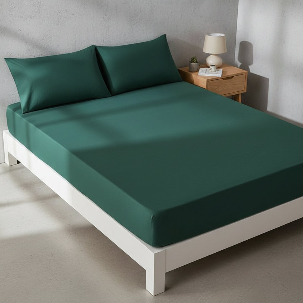 Premium Jersey Spannbettlaken-Set Baumwolle | Bügelfrei - Generated Image 67