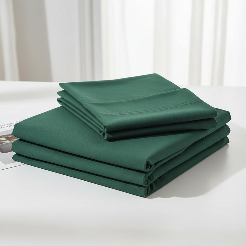 Premium Jersey Spannbettlaken-Set Baumwolle | Bügelfrei - Generated Image 68