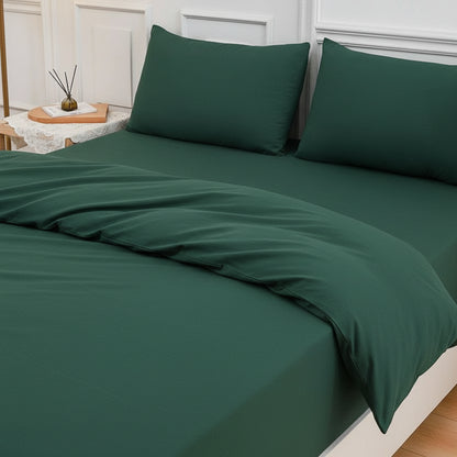 Premium Jersey Spannbettlaken-Set Baumwolle | Bügelfrei - Generated Image 70