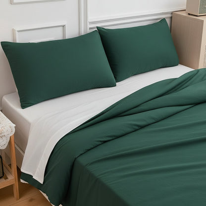 Premium Jersey Spannbettlaken-Set Baumwolle | Bügelfrei - Generated Image 72