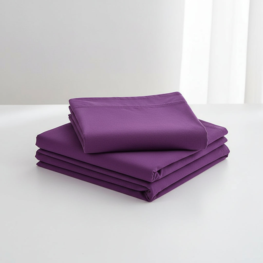 Premium Jersey Spannbettlaken-Set Baumwolle | Bügelfrei - Generated Image 74