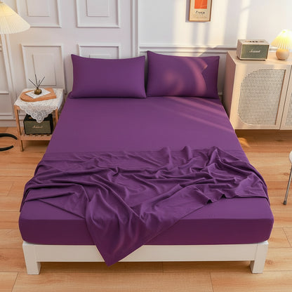 Premium Jersey Spannbettlaken-Set Baumwolle | Bügelfrei - Generated Image 75