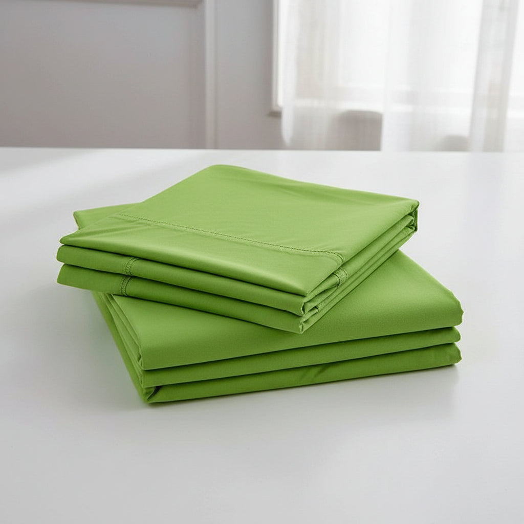 Premium Jersey Spannbettlaken-Set Baumwolle | Bügelfrei - Generated Image 2