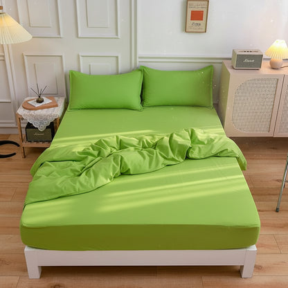 Premium Jersey Spannbettlaken-Set Baumwolle | Bügelfrei - Generated Image 3