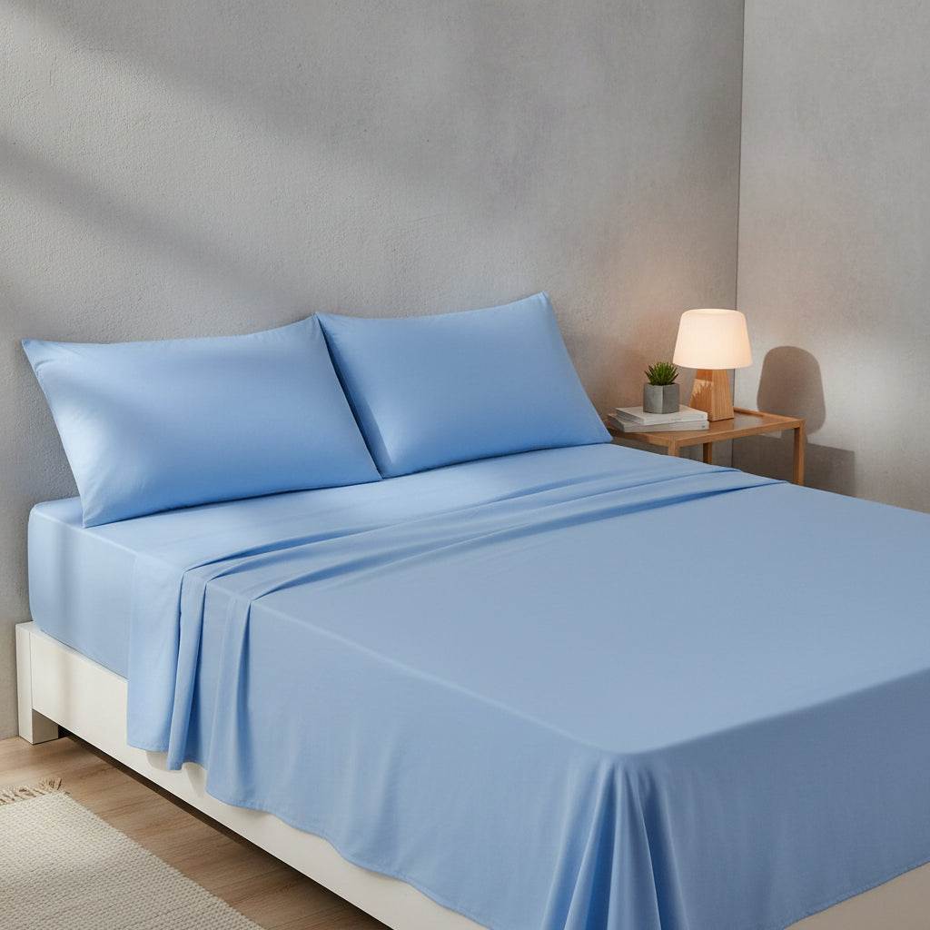 Premium Jersey Spannbettlaken-Set Baumwolle | Bügelfrei - Generated Image 31