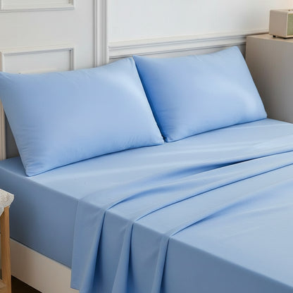 Premium Jersey Spannbettlaken-Set Baumwolle | Bügelfrei - Generated Image 34