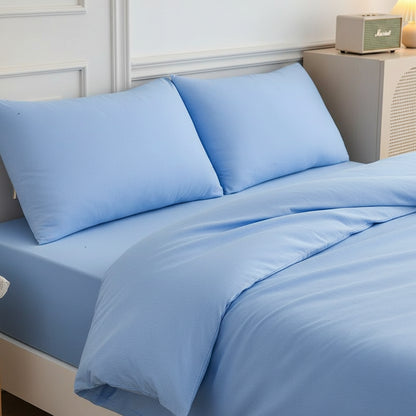 Premium Jersey Spannbettlaken-Set Baumwolle | Bügelfrei - Generated Image 36