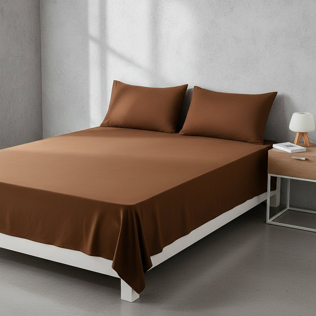 Premium Jersey Spannbettlaken-Set Baumwolle | Bügelfrei - Generated Image 61