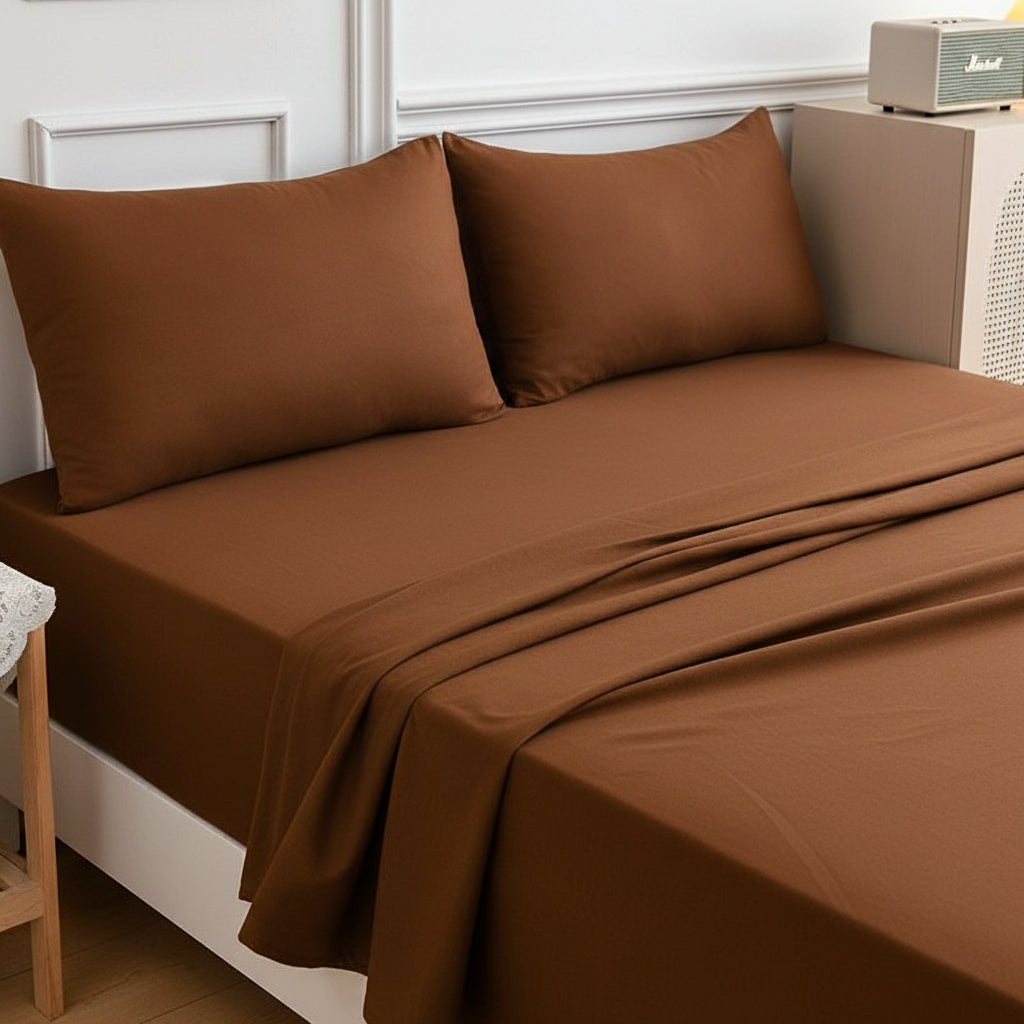 Premium Jersey Spannbettlaken-Set Baumwolle | Bügelfrei - Generated Image 64