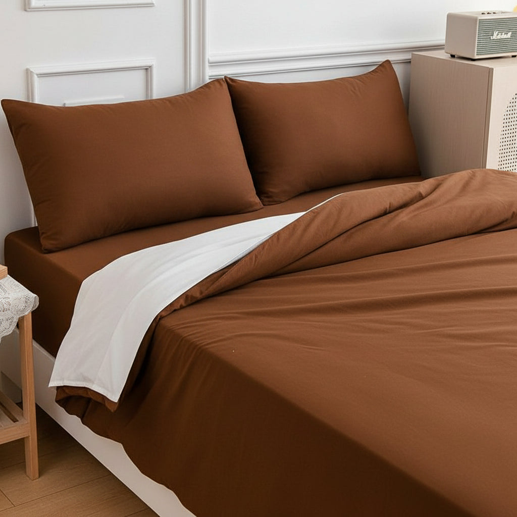 Premium Jersey Spannbettlaken-Set Baumwolle | Bügelfrei - Generated Image 66