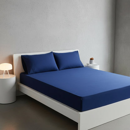 Premium Jersey Spannbettlaken-Set Baumwolle | Bügelfrei - Generated Image 19