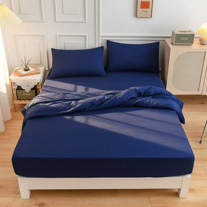 Premium Jersey Spannbettlaken-Set Baumwolle | Bügelfrei - Generated Image 21