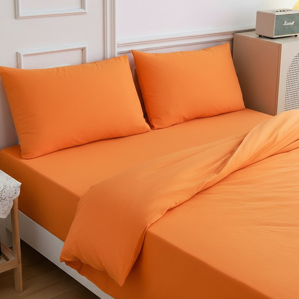 Premium Jersey Spannbettlaken-Set Baumwolle | Bügelfrei - Generated Image 60