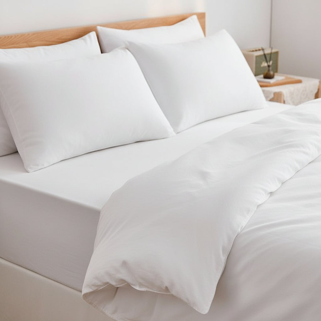 Premium Jersey Spannbettlaken-Set Baumwolle | Bügelfrei - Generated Image 28