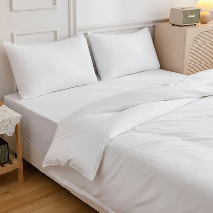 Premium Jersey Spannbettlaken-Set Baumwolle | Bügelfrei - Generated Image 30