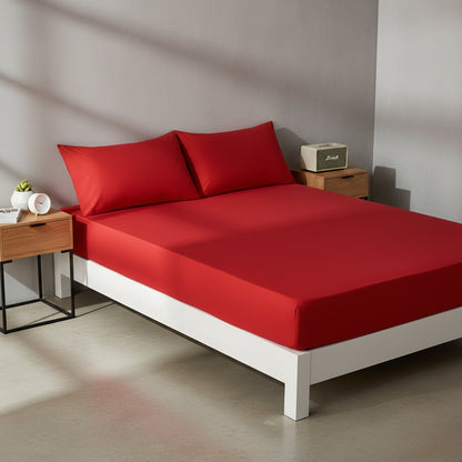 Premium Jersey Spannbettlaken-Set Baumwolle | Bügelfrei - Generated Image 37