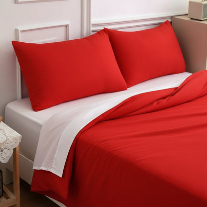 Premium Jersey Spannbettlaken-Set Baumwolle | Bügelfrei - Generated Image 40