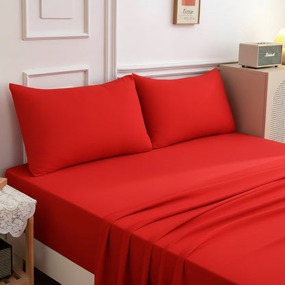 Premium Jersey Spannbettlaken-Set Baumwolle | Bügelfrei - Generated Image 42