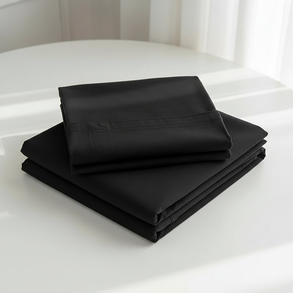 Premium Jersey Spannbettlaken-Set Baumwolle | Bügelfrei - Generated Image 8