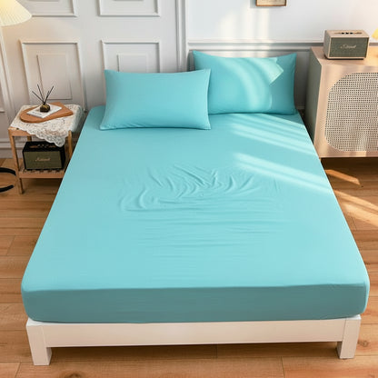 Premium Jersey Spannbettlaken-Set Baumwolle | Bügelfrei - Generated Image 45