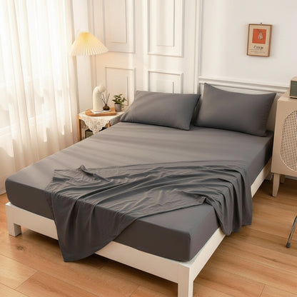 Premium Jersey Spannbettlaken-Set Baumwolle | Bügelfrei - Generated Image 81