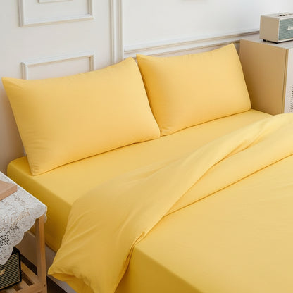 Premium Jersey Spannbettlaken-Set Baumwolle | Bügelfrei - Generated Image 18