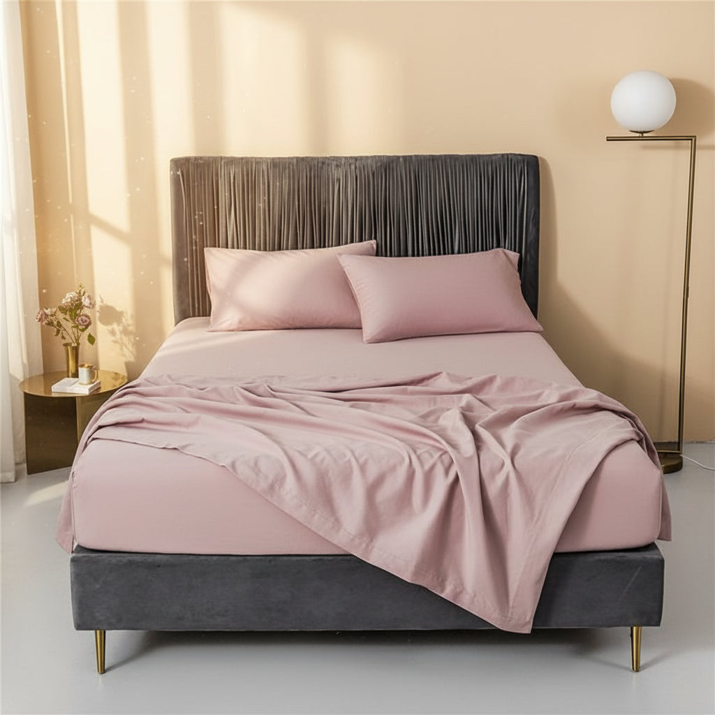 Premium Spannbettlaken Baumwolle | Atmungsaktiv & Bügelfrei - Generated Image 15