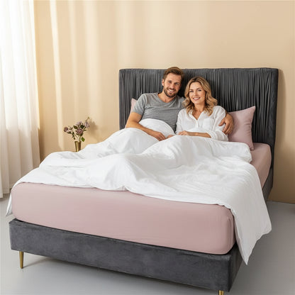 Premium Spannbettlaken Baumwolle | Atmungsaktiv & Bügelfrei - Generated Image 17