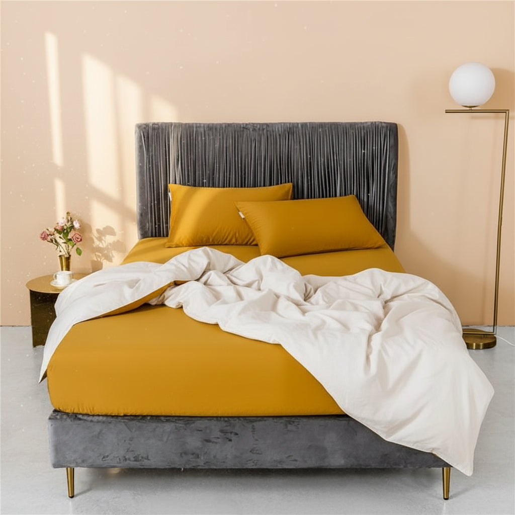 Premium Spannbettlaken Baumwolle | Atmungsaktiv & Bügelfrei - Generated Image 33