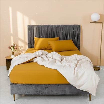 Premium Spannbettlaken Baumwolle | Atmungsaktiv & Bügelfrei - Generated Image 33