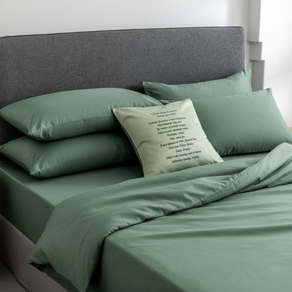 Premium Spannbettlaken Baumwolle | Atmungsaktiv & Bügelfrei - Generated Image 6