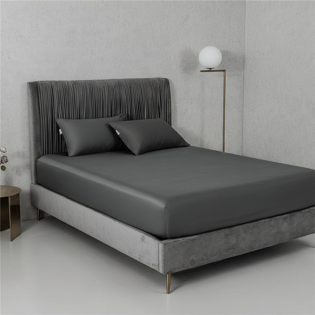 Premium Spannbettlaken Baumwolle | Atmungsaktiv & Bügelfrei - Generated Image 43