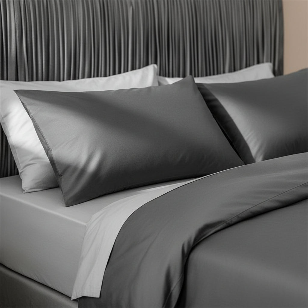 Premium Spannbettlaken Baumwolle | Atmungsaktiv & Bügelfrei - Generated Image 46