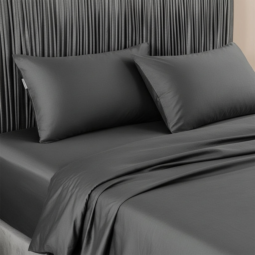 Premium Spannbettlaken Baumwolle | Atmungsaktiv & Bügelfrei - Generated Image 48