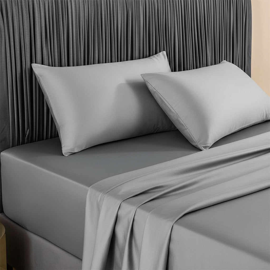 Premium Spannbettlaken Baumwolle | Atmungsaktiv & Bügelfrei - Generated Image 60