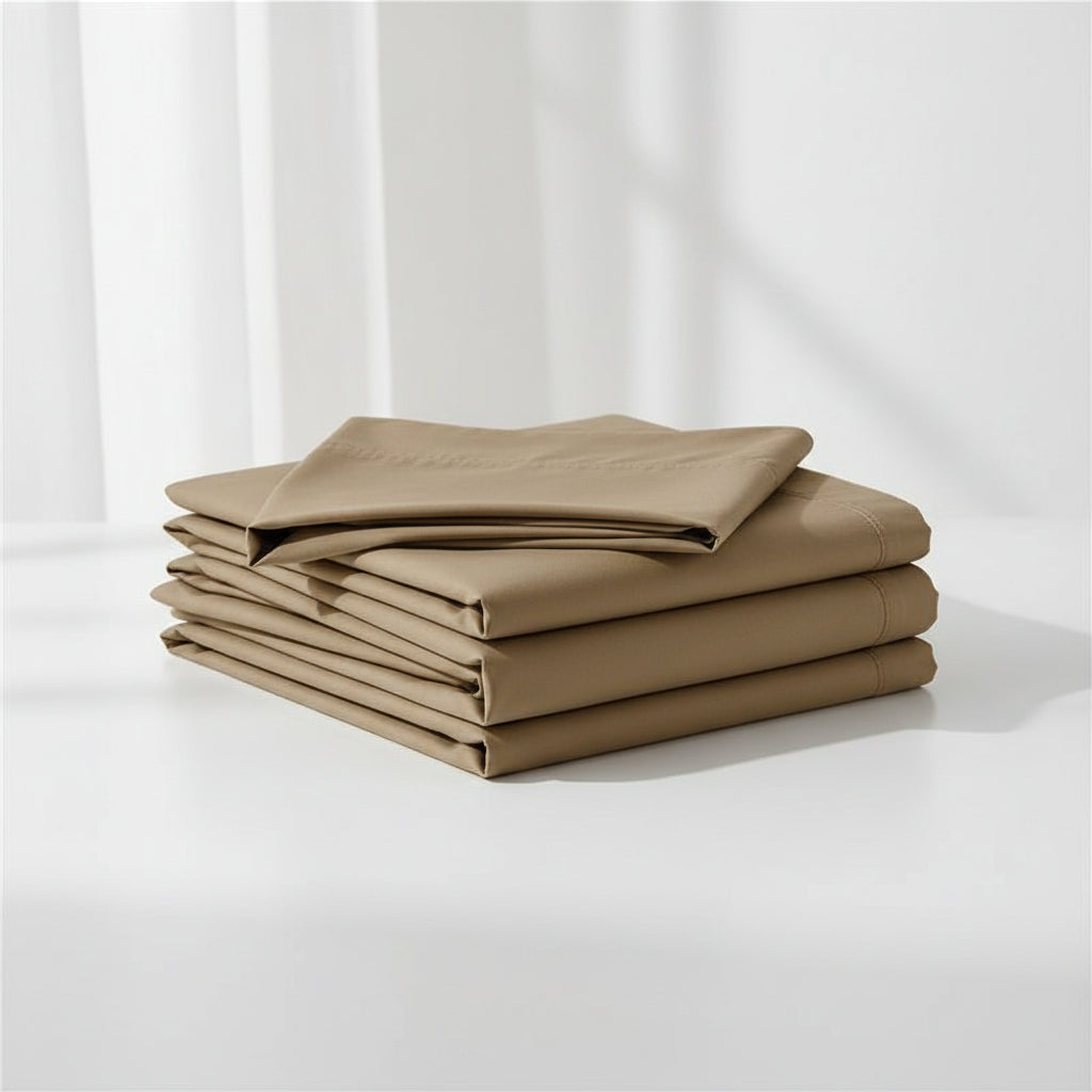 Premium Spannbettlaken Baumwolle | Atmungsaktiv & Bügelfrei - Generated Image 20