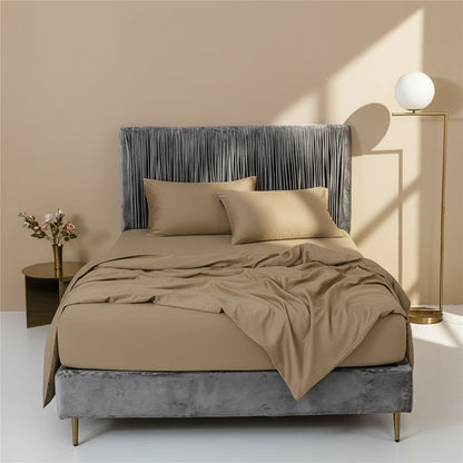 Premium Spannbettlaken Baumwolle | Atmungsaktiv & Bügelfrei - Generated Image 21