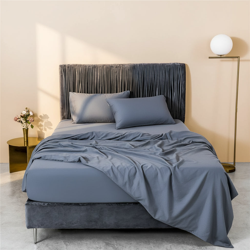 Premium Spannbettlaken Baumwolle | Atmungsaktiv & Bügelfrei - Generated Image 75