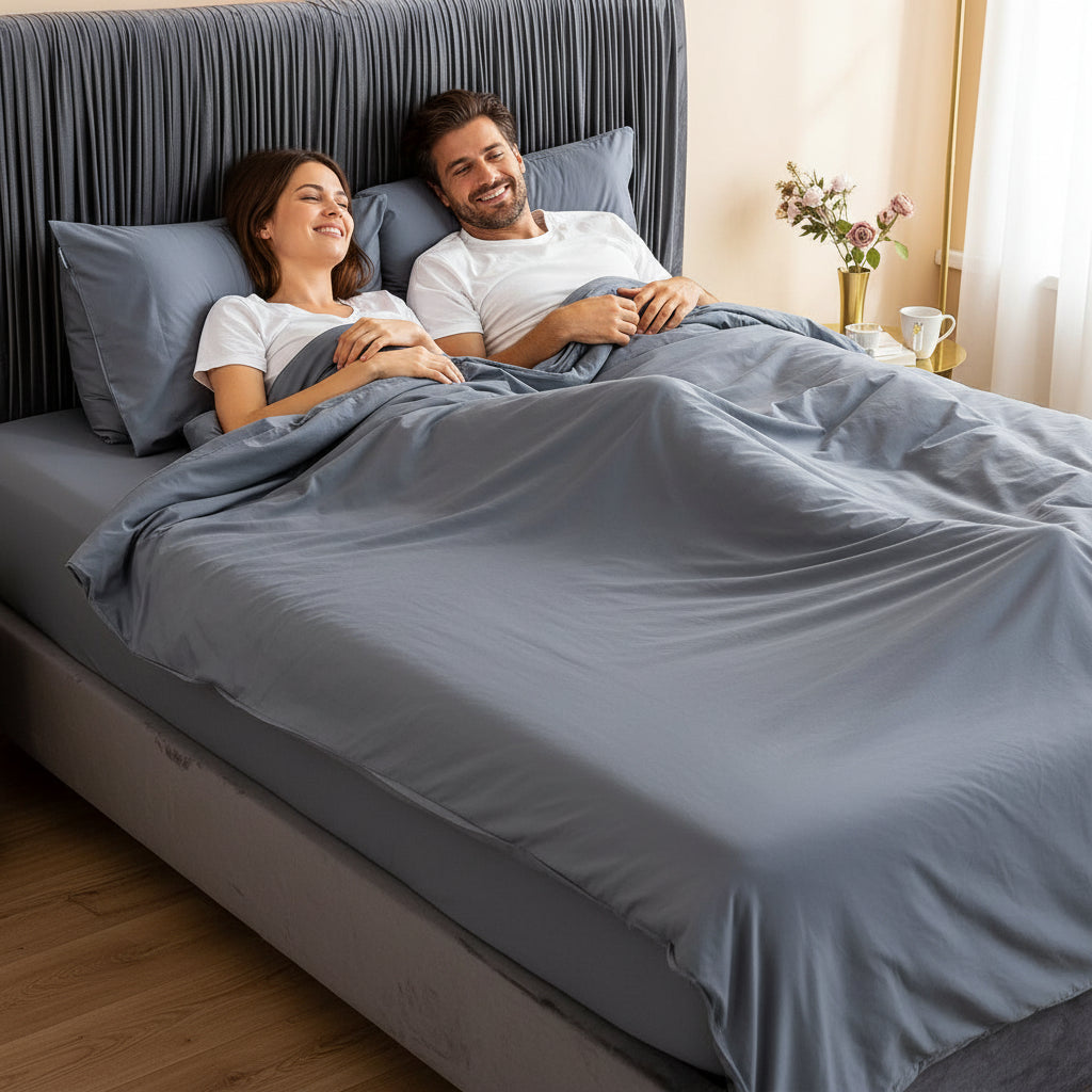 Premium Spannbettlaken Baumwolle | Atmungsaktiv & Bügelfrei - Generated Image 77