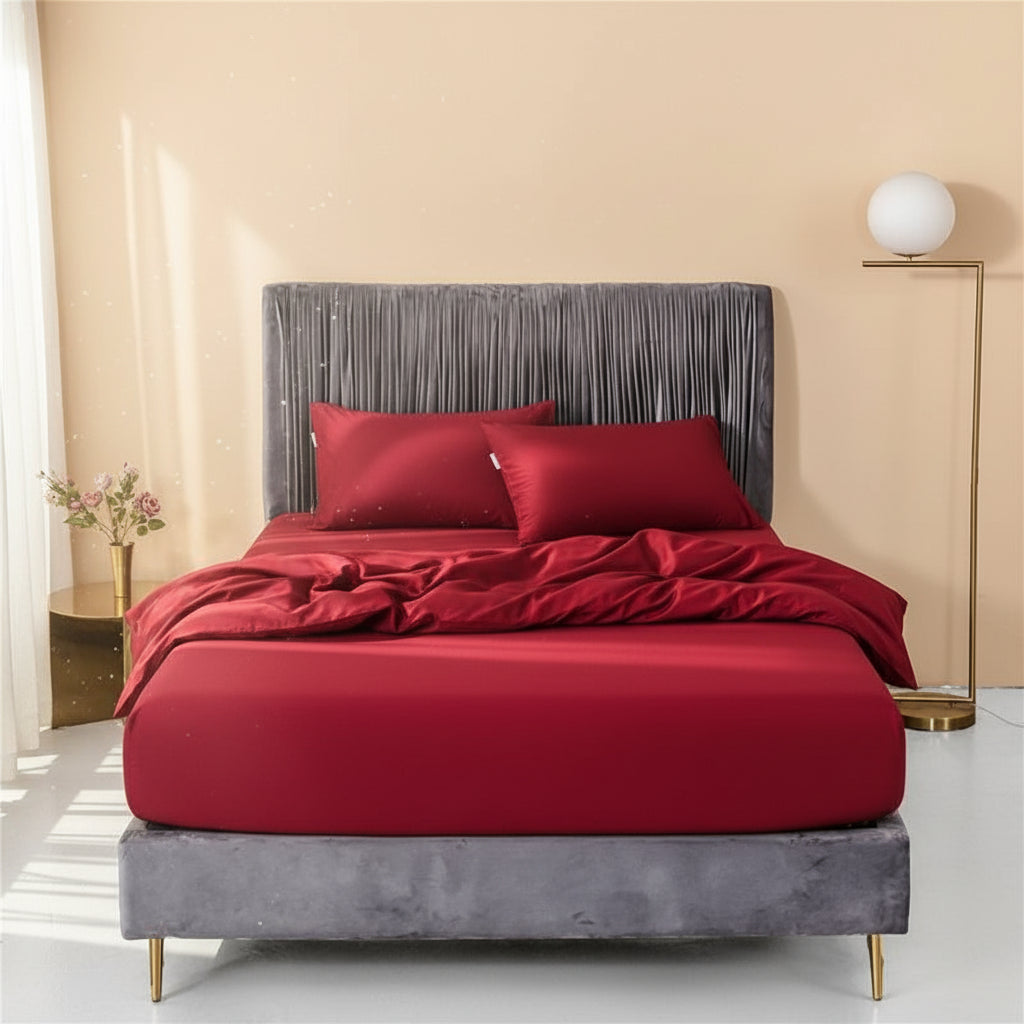 Premium Spannbettlaken Baumwolle | Atmungsaktiv & Bügelfrei - Generated Image 87