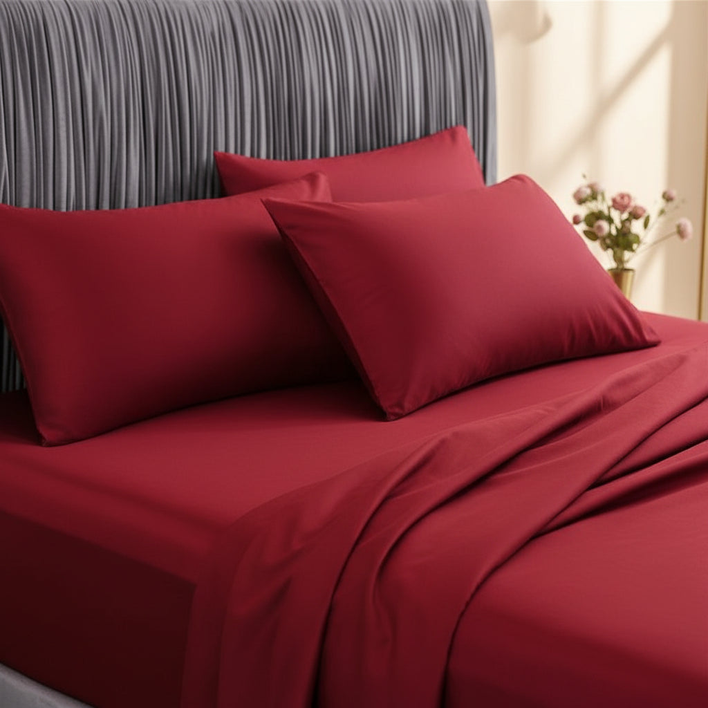 Premium Spannbettlaken Baumwolle | Atmungsaktiv & Bügelfrei - Generated Image 88