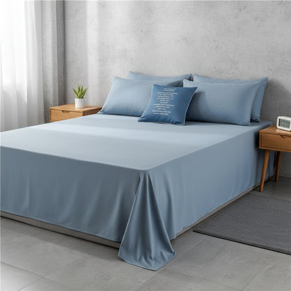 Premium Spannbettlaken Baumwolle | Atmungsaktiv & Bügelfrei - Generated Image 7